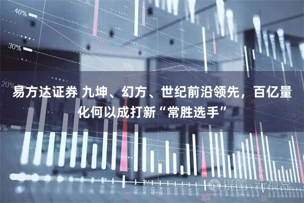 易方达证券 九坤、幻方、世纪前沿领先，百亿量化何以成打新“常胜选手”